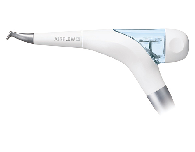 能動型機器接続歯面清掃用器具「エアフローハンディ3.0」
